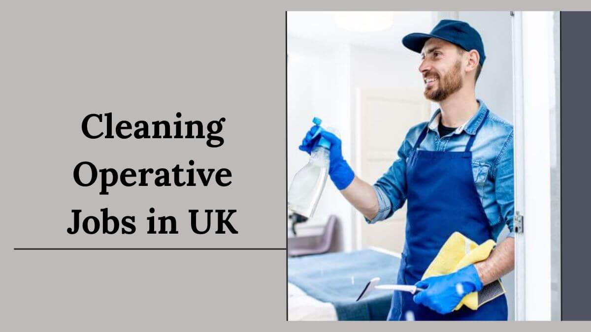 Cleaning Operative Jobs in UK