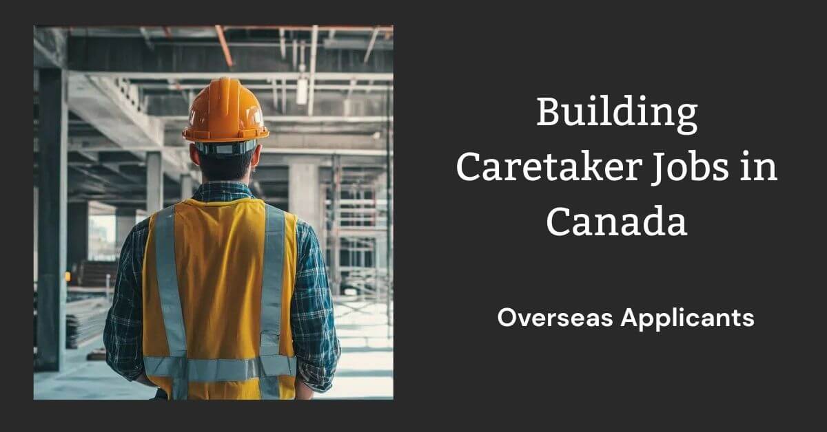 Building Caretaker Jobs in Canada