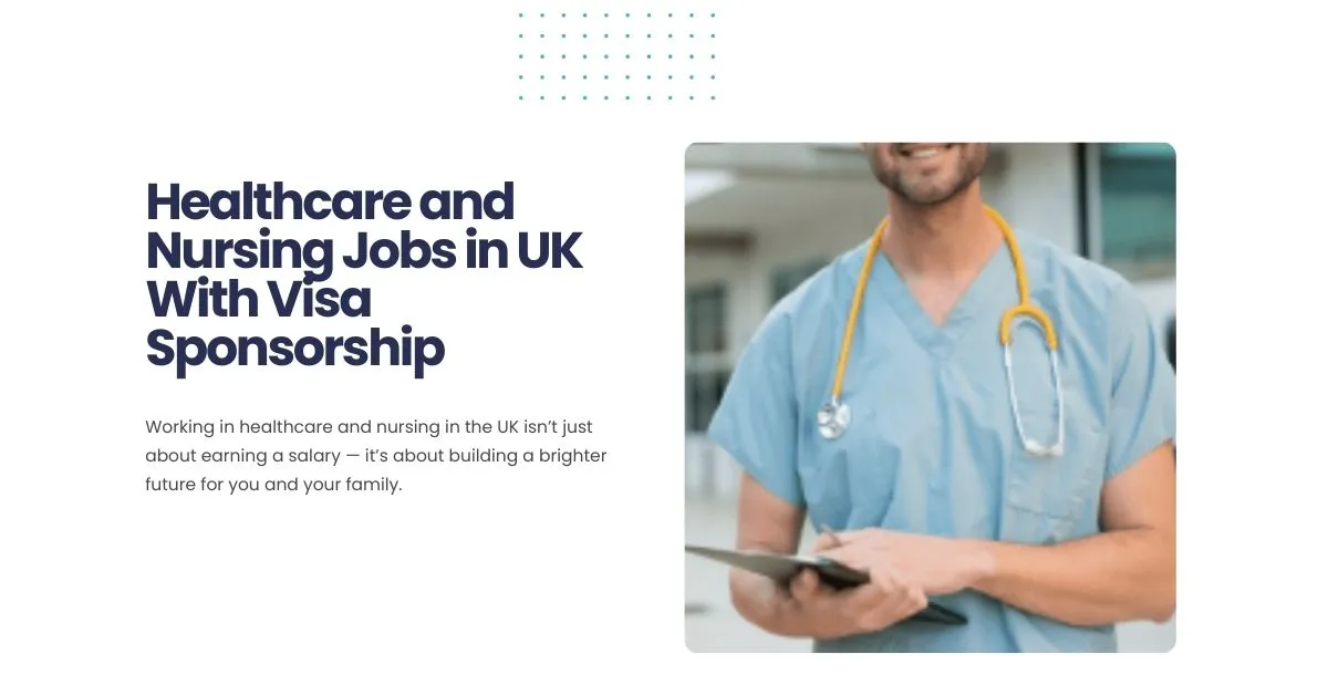 Healthcare and Nursing Jobs in UK