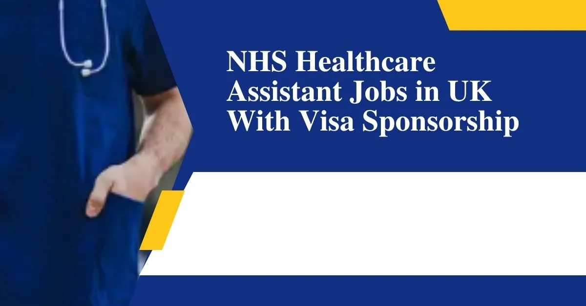 NHS Healthcare Assistant Jobs in UK