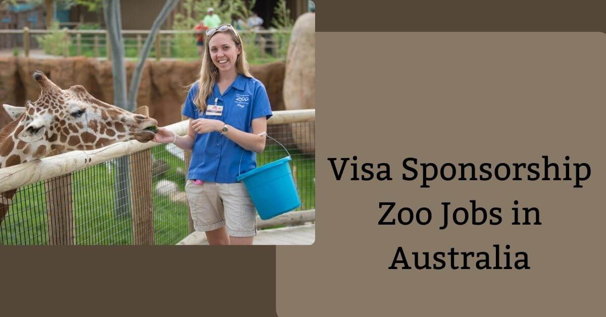 Visa Sponsorship Zoo Jobs in Australia