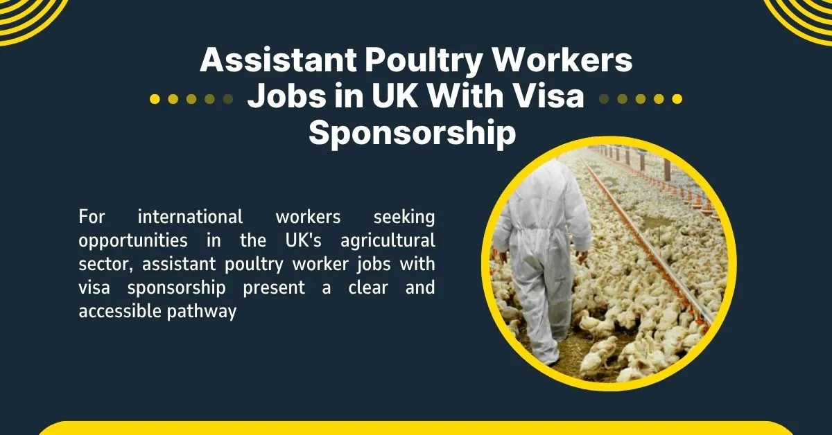 Assistant Poultry Workers Jobs in UK