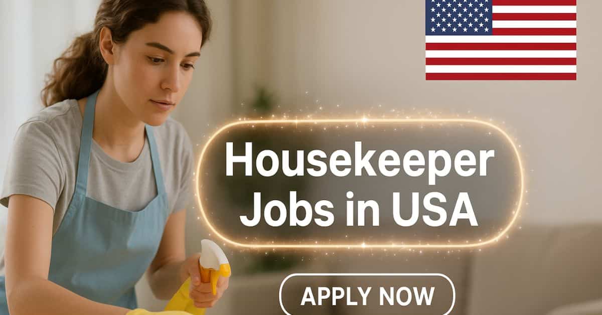 Housekeeper Jobs in USA