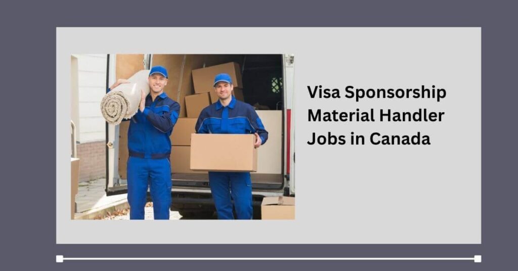 Material Handler Jobs in Canada