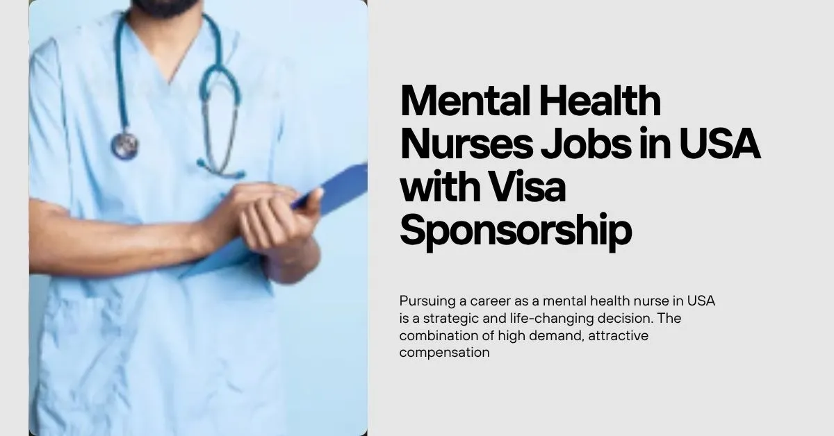 Mental Health Nurses Jobs in USA