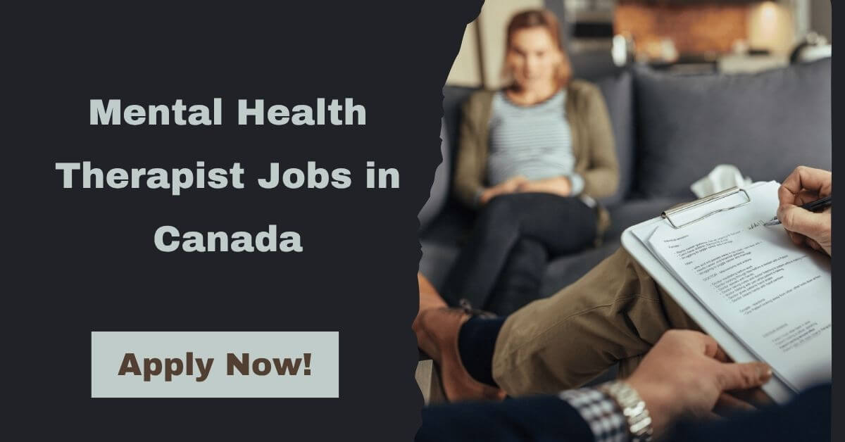Mental Health Therapist Jobs in Canada