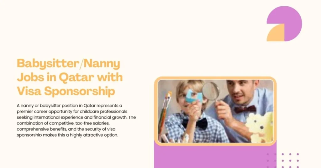 Babysitter/Nanny Jobs in Qatar