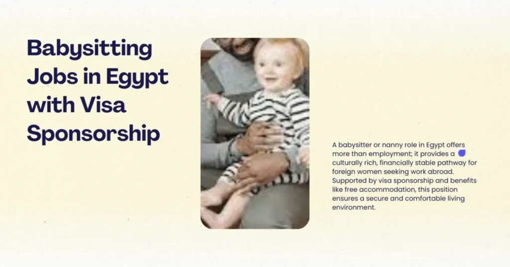 Babysitting Jobs in Egypt