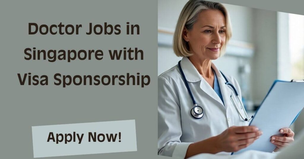 Doctor Jobs in Singapore with Visa Sponsorship