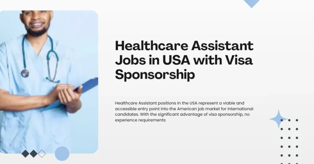 Healthcare Assistant Jobs in USA