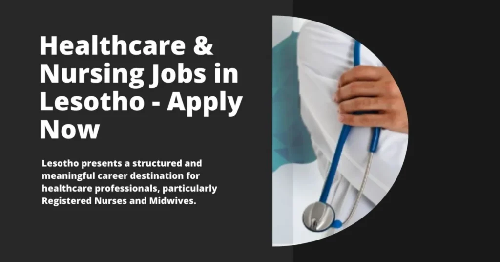 Healthcare & Nursing Jobs in Lesotho