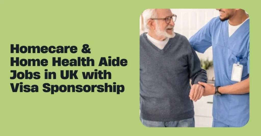 Homecare & Home Health Aide Jobs in UK