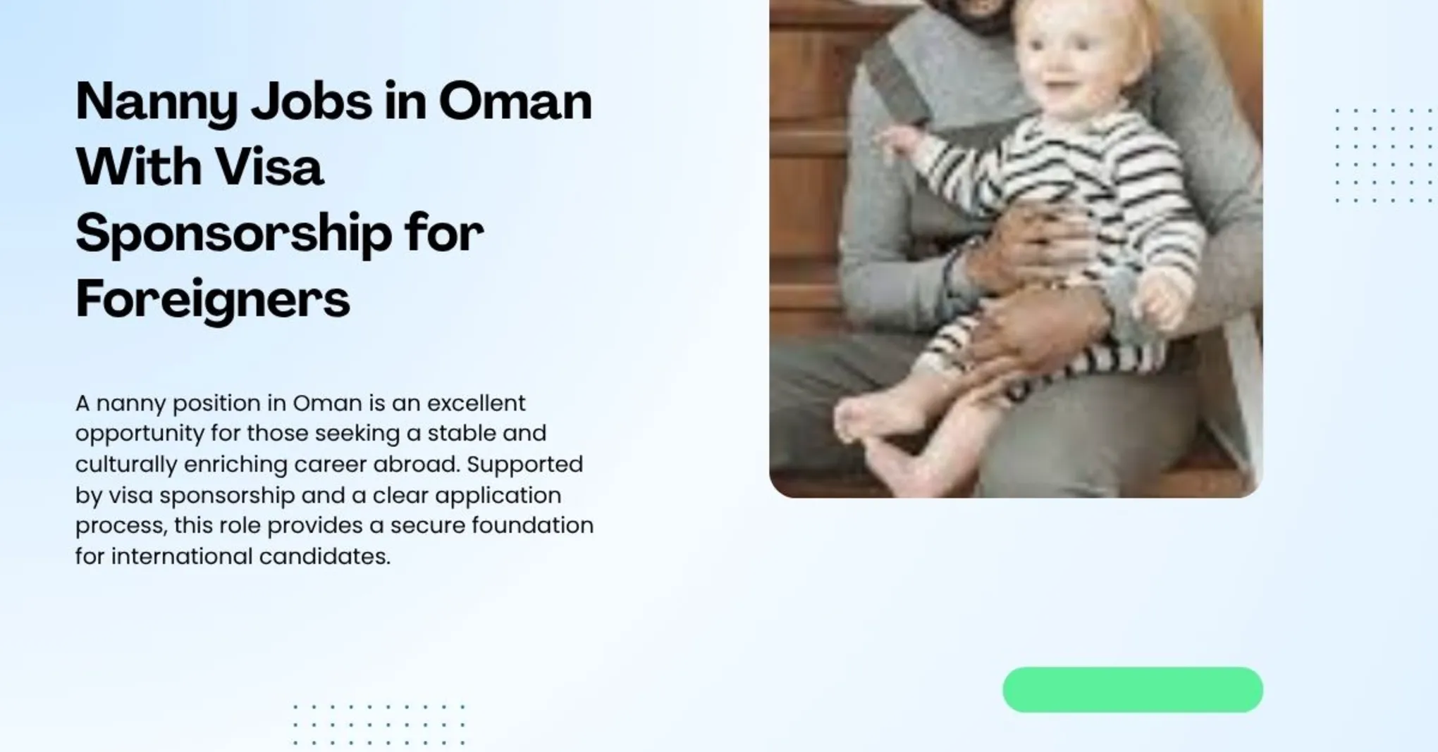 Nanny Jobs in Oman