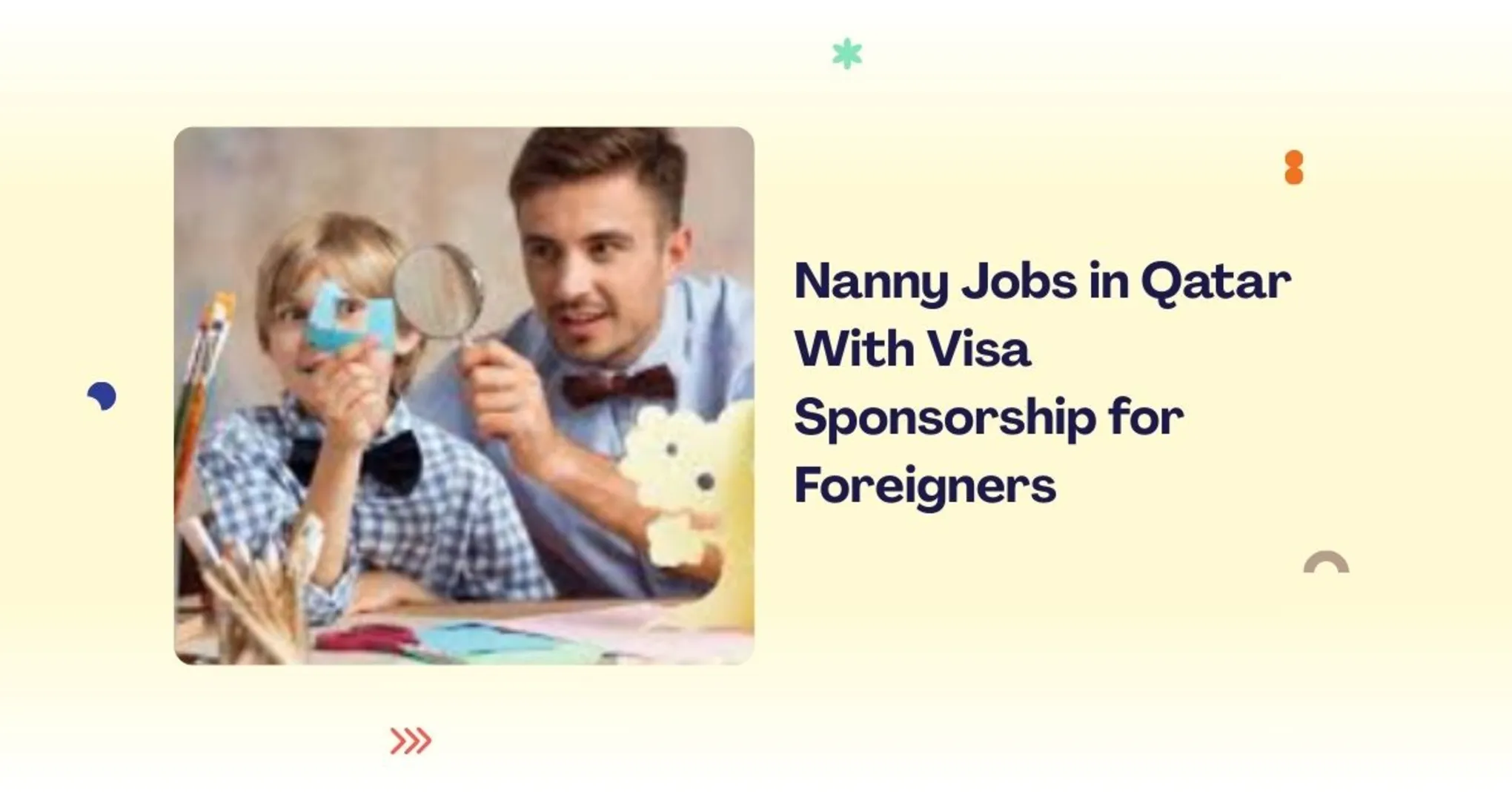 Nanny Jobs in Qatar