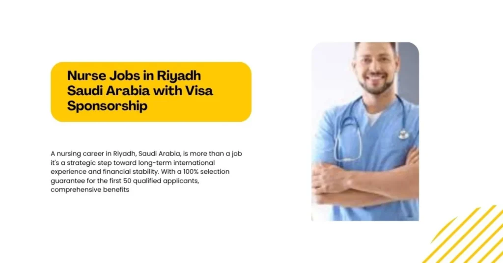 Nurse Jobs in Riyadh Saudi Arabia