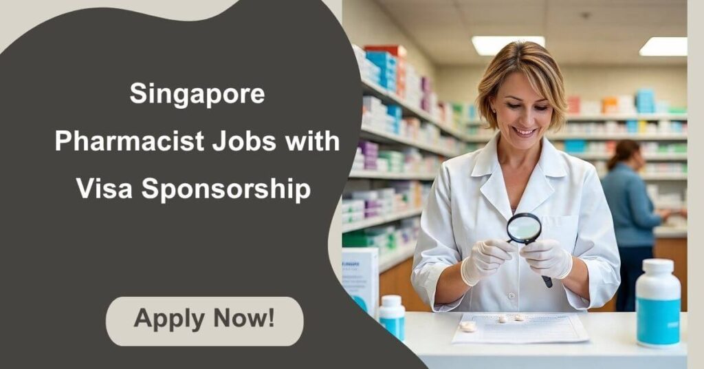 Singapore Pharmacist Jobs with Visa Sponsorship