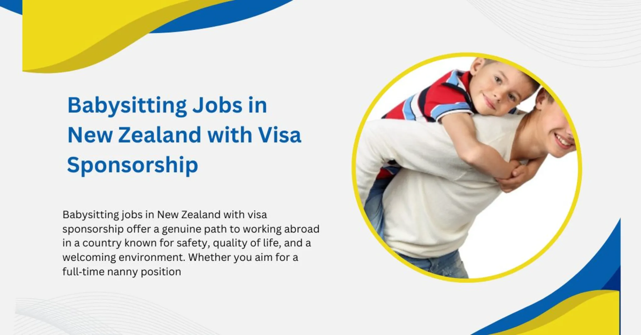 Babysitting Jobs in New Zealand
