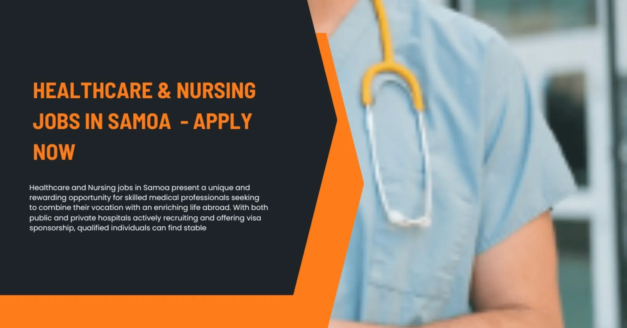 Healthcare & Nursing Jobs in Samoa