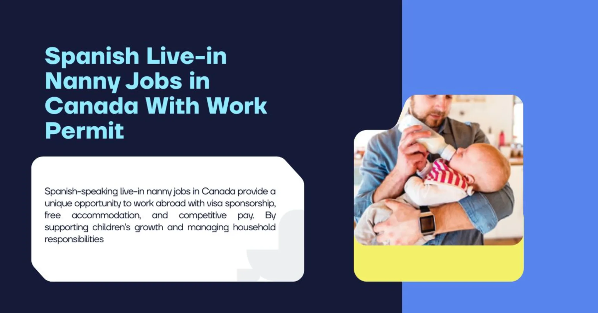 Spanish Live-in Nanny Jobs in Canada