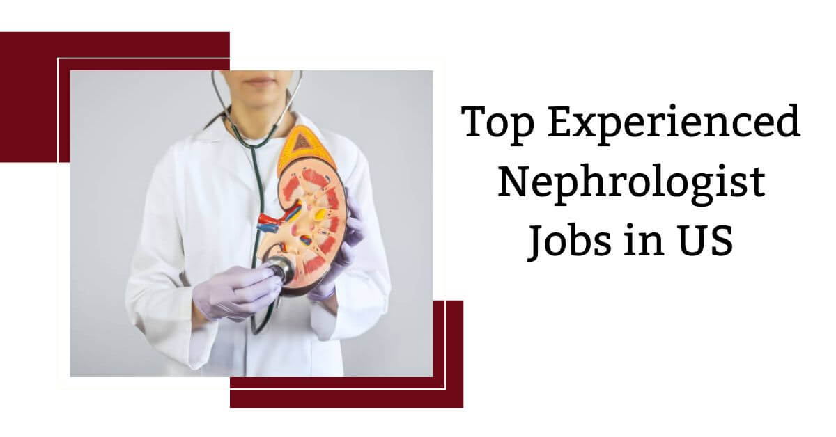 Top Experienced Nephrologist Jobs in US