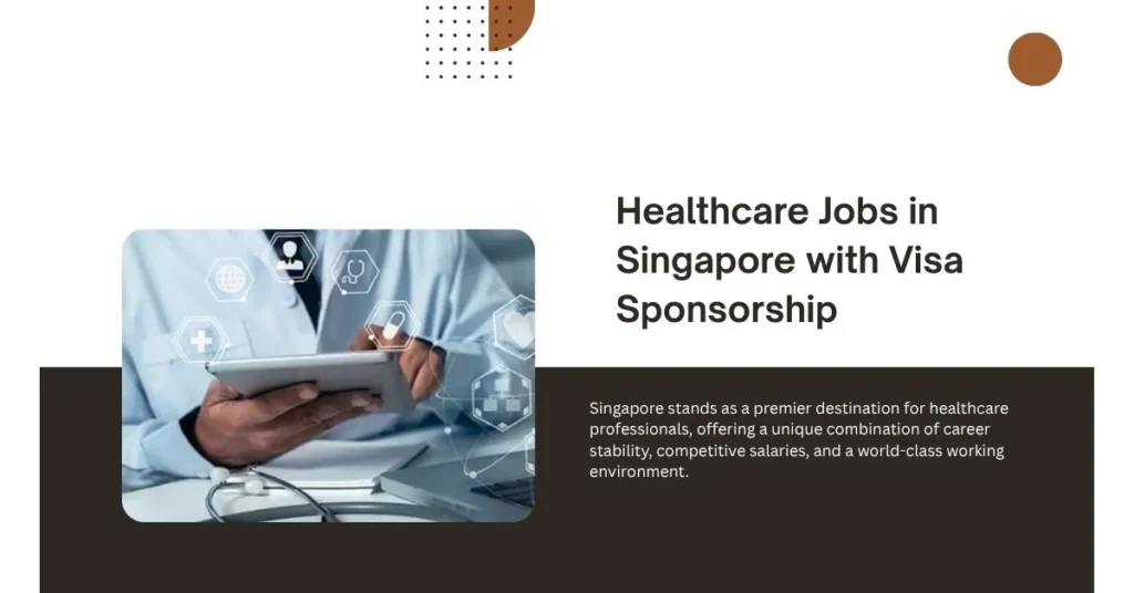 Healthcare Jobs in Singapore