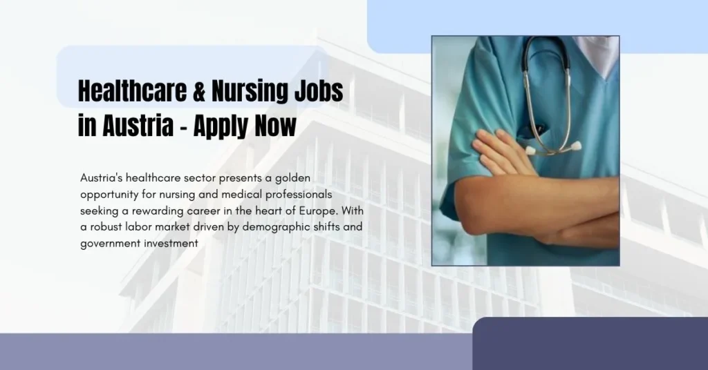 Healthcare & Nursing Jobs in Austria