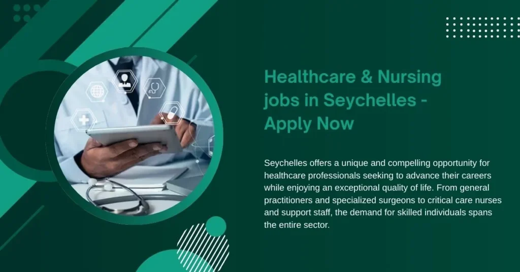 Healthcare & Nursing jobs in Seychelles