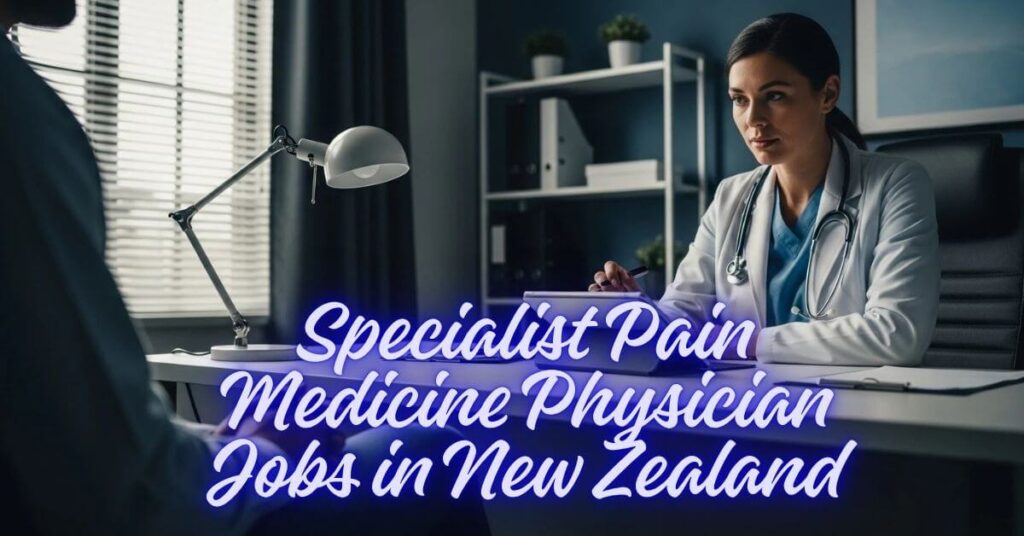 Specialist Pain Medicine Physician Jobs in New Zealand