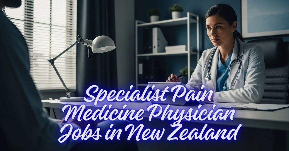 Specialist Pain Medicine Physician Jobs in New Zealand