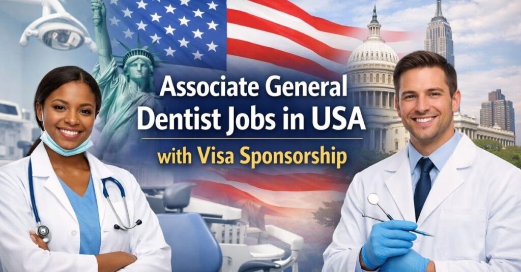 Associate General Dentist Jobs in USA with Visa Sponsorship