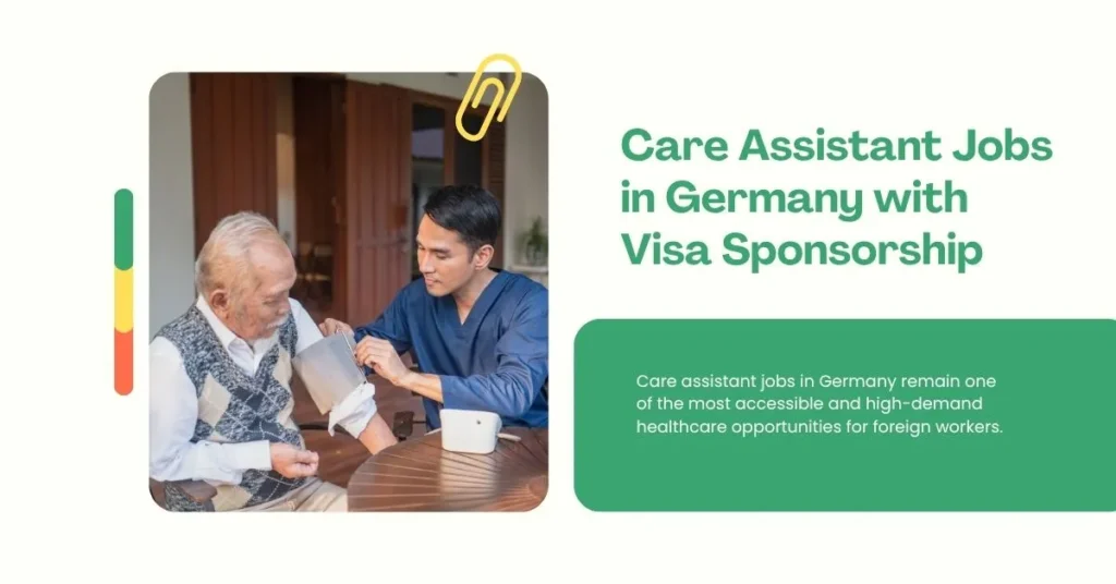 Care Assistant Jobs in Germany