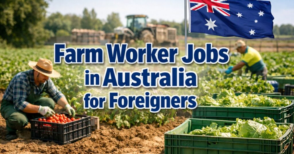 Farm Worker Jobs in Australia for Foreigners