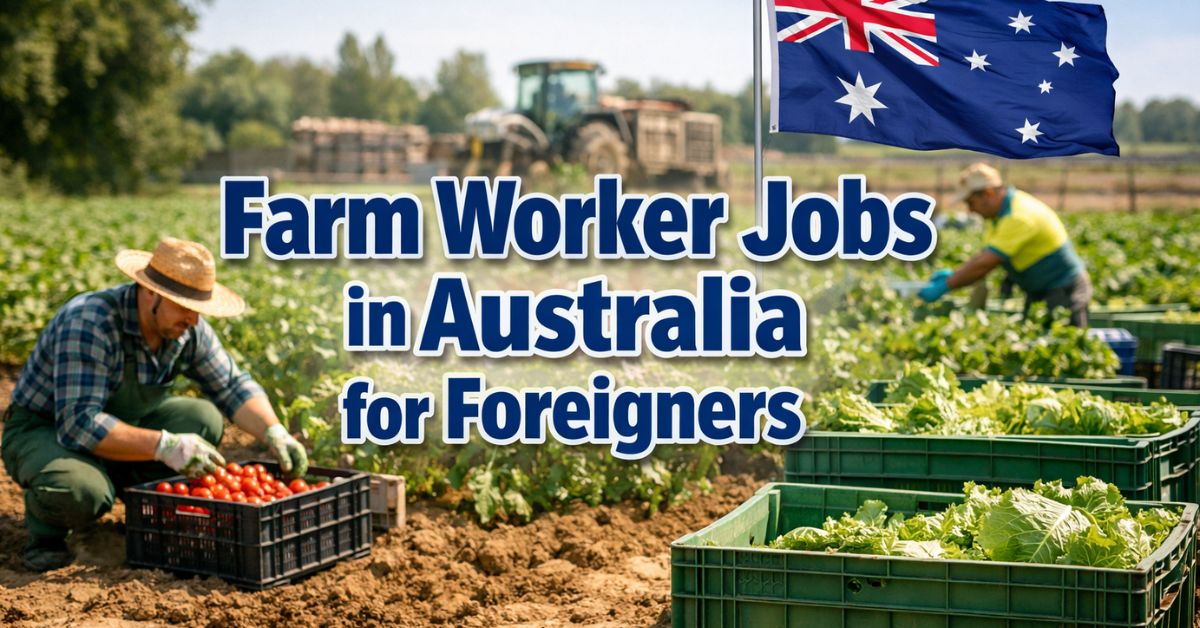 Farm Worker Jobs in Australia for Foreigners