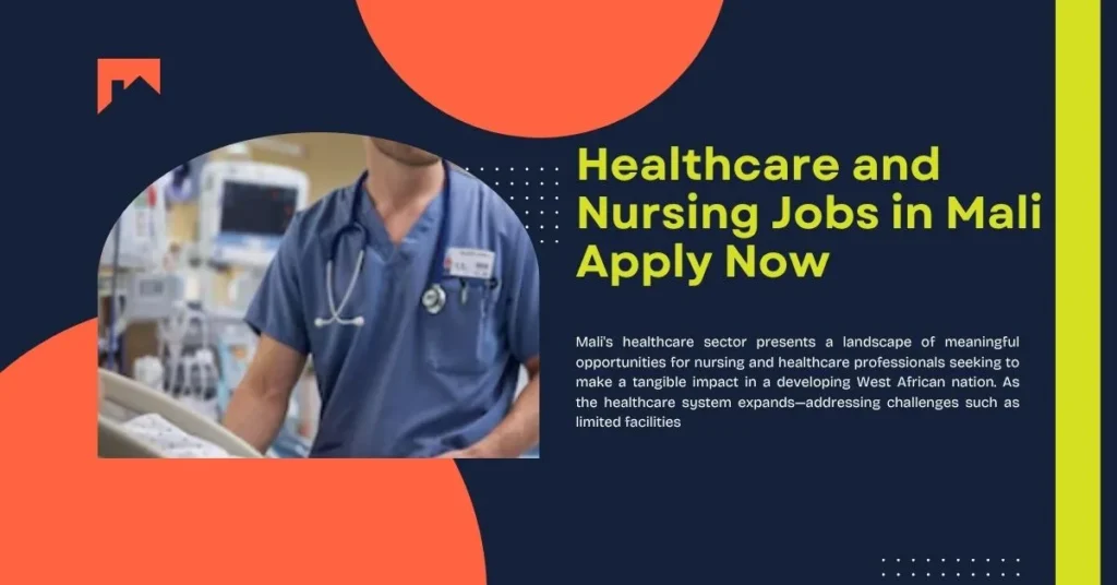 Healthcare and Nursing Jobs in Mali