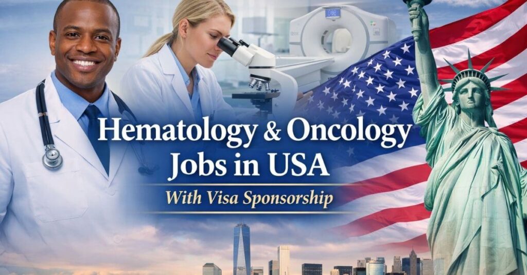 Hematology and Oncology Jobs in USA with Visa Sponsorship