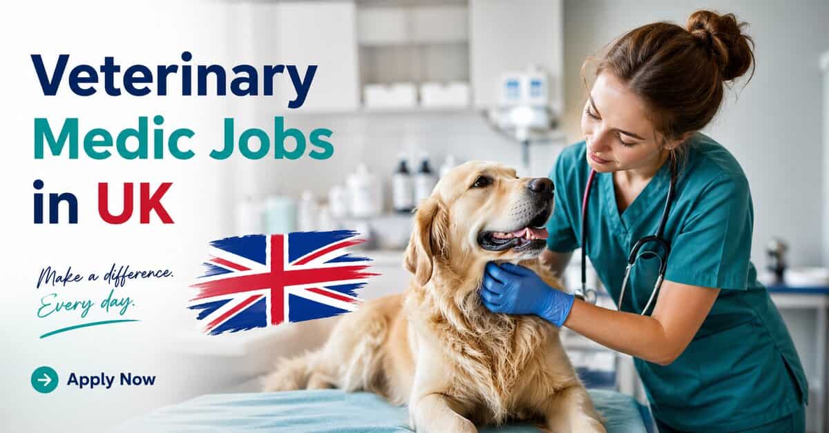 Veterinary Medic Jobs in UK
