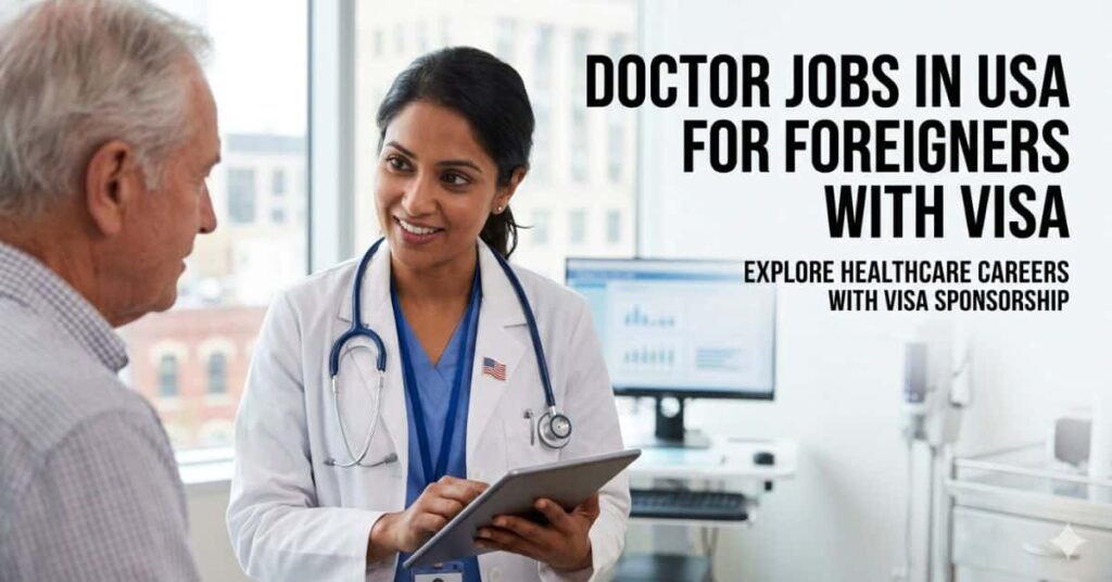 Doctor Jobs in USA for Foreigners with Visa