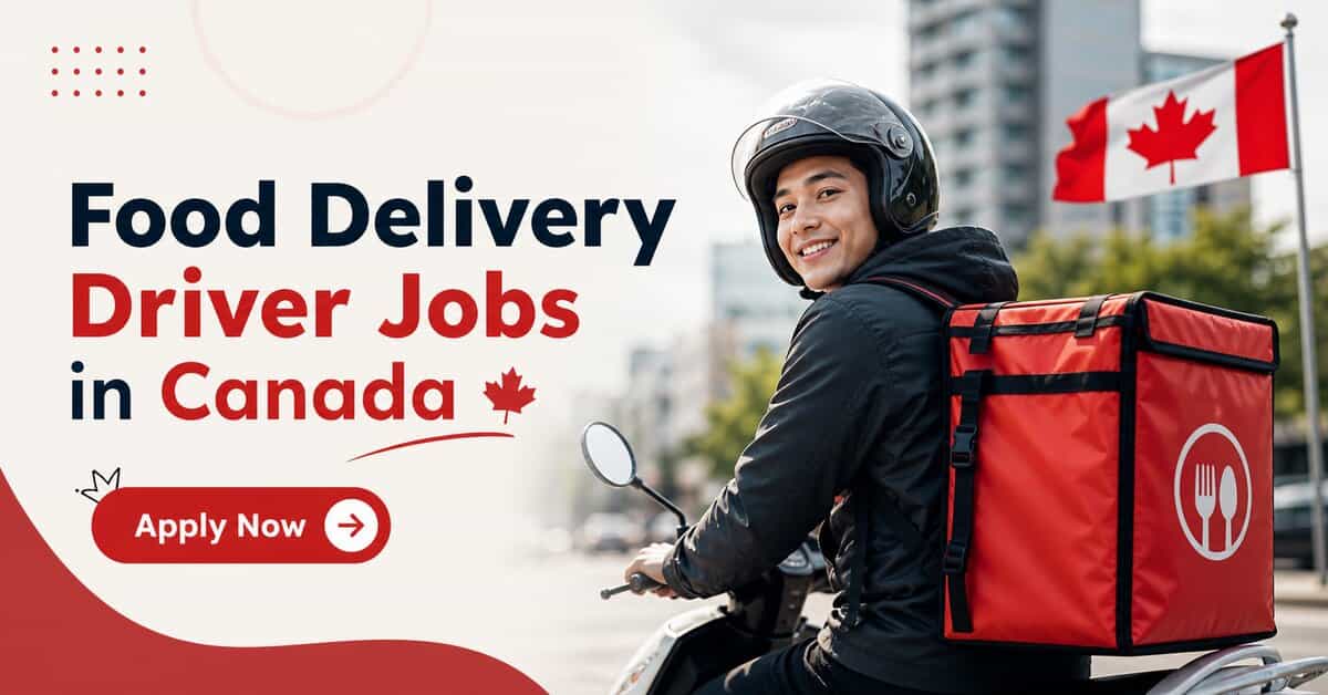 Food Delivery Driver Jobs in Canada