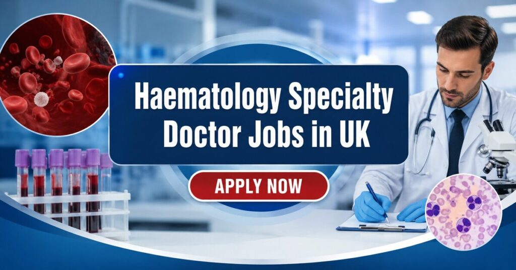 Haematology Specialty Doctor Jobs in UK