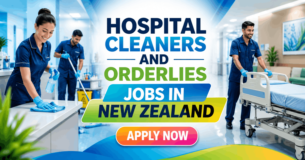Hospital Cleaners and Orderlies Jobs in New Zealand