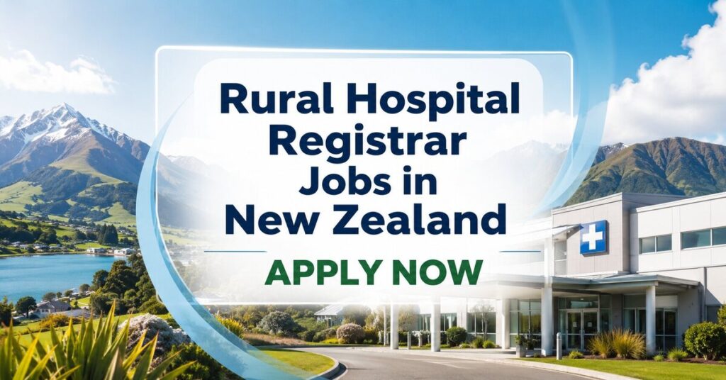 Rural Hospital Registrar Jobs in New Zealand