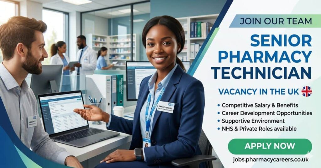 Senior Pharmacy Technician Jobs in UK