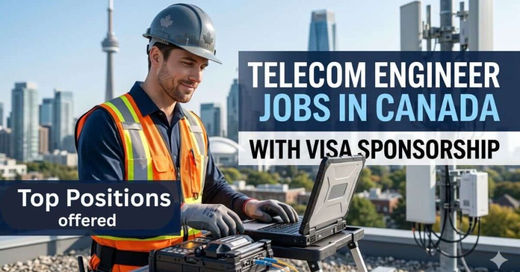Telecom Engineer Jobs in Canada with Visa Sponsorship