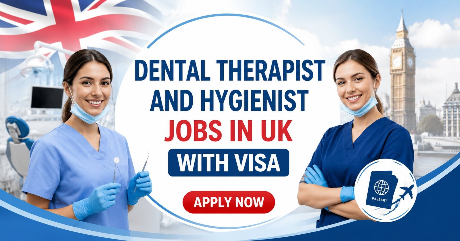 Dental Therapist and Hygienist Jobs in UK with Visa