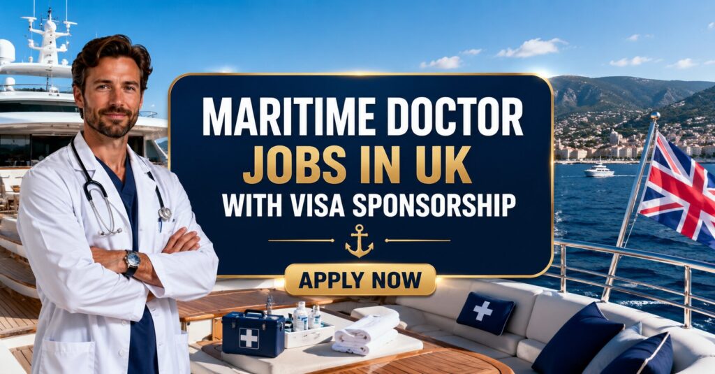 Maritime Doctor Jobs in UK with visa sponsorship