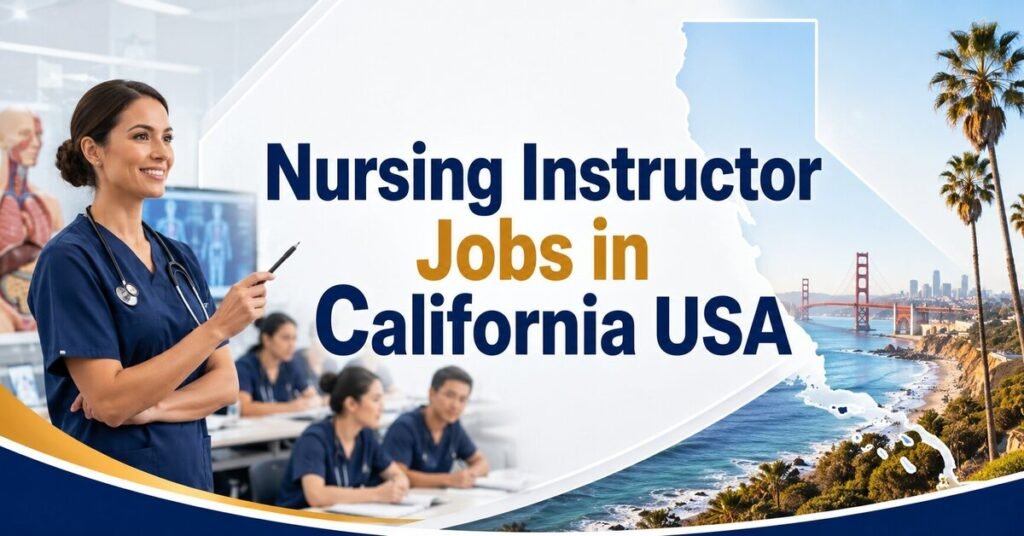 Nursing Instructor Jobs in California USA