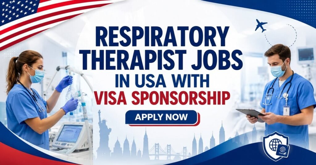 Respiratory Therapist Jobs in USA with Visa Sponsorship