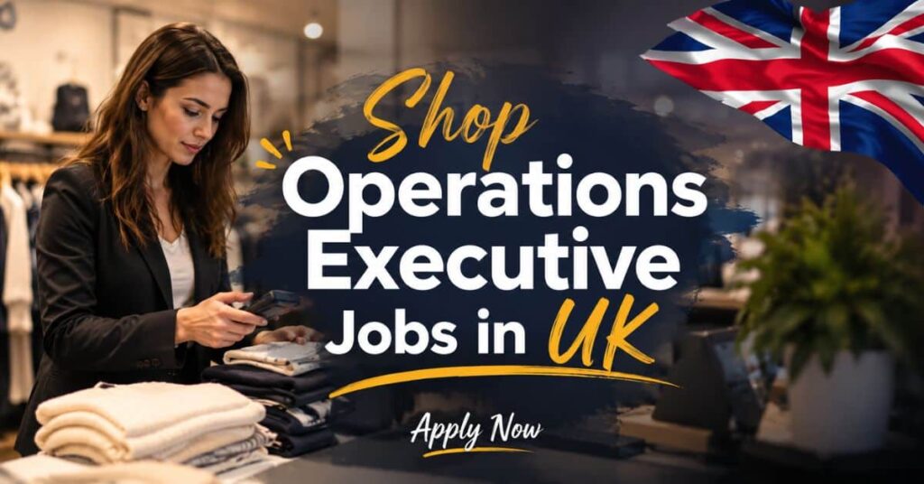 Shop Operations Executive Jobs in UK