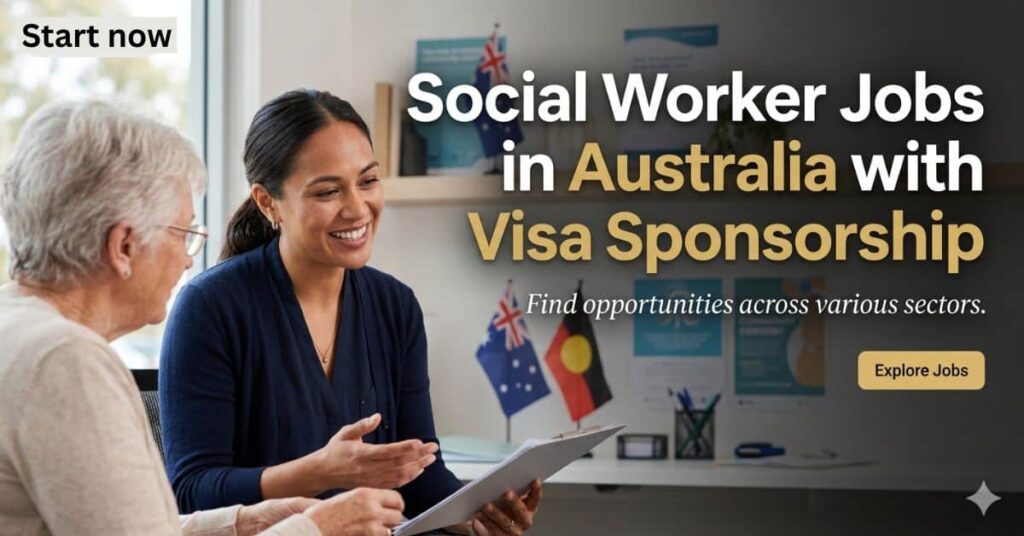 Social Worker Jobs in Australia with Visa Sponsorship